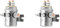 Relais de Treuil électrique 600A, 2 Pièces, DC12V, Accessoire de Relais de Démarreur étanche pour Véhicule Tout-terrain, ATV