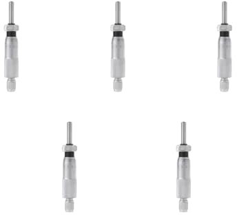 Micrómetro de rosca redonda tipo aguja para medición de cabeza, herramienta de medición 0 25 mm, calibre de rosca R