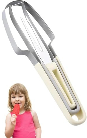 Yuqilin Coupe Pastèque, Couteau à Pastèque 3 en 1 Découpe Pastèque en Acier Inoxydable Coupe-Pastèque en Acier Inoxydable Coupe Tranche de Pastèque, pour Pastèque, Melon, Papaye