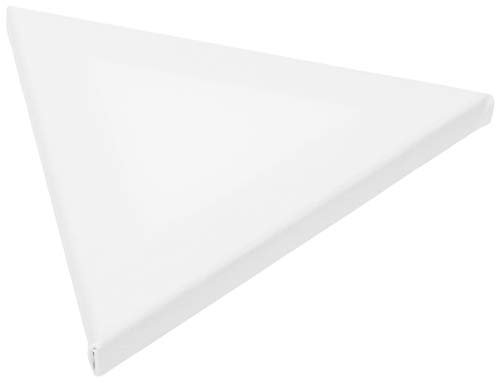 TEHAUX Unregelmäßige Ölgemälde Panel 2 Stück Dreieck 15cm Leinwand Maltafel Baumwolle Acryl Öl Tempera Maltafel Für Schüler Künstler Veranda Dekoration