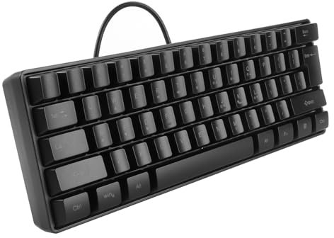 DOITOOL Compacto Gaming RGB con Retroiluminación Teclas Ghosting para Oficina por Cable