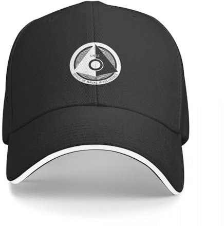 ECUXSRHN Basecap für Herren Schwarze Baseballcap ONI Logo - Weißes Visier Luxus