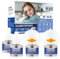 Pheromone Katzen Beruhigung Steckdose 6 In 1 FüR Cat Calming Diffuser Beruhigendes Diffusor-Set Katze Anti Stress Duftstecker Geschmacklos（2 StöPsel + 4 NachfüLlpackungen à 48 Ml）