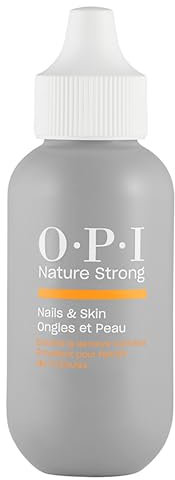 OPI Nature Strong Skincare Soothe & Remove - Cuticle Remover Liquid Gel - Cuticle Softener with Glycerin | Nail Treatment, 50ml