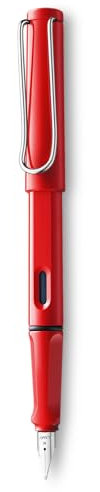 Lamy Safari Fountain Pen Red Medium