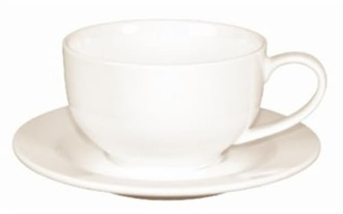 Lumina Fine China CD643 Low Round Espresso Cup, 120 mL (Pack of 6)