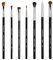Sigma Beauty Basic Eye Brush Lot De 7 - Pinceau De Maquillage Pour Fard à Paupières - Fard à Paupières, Sourcils, Maquillage Pour Les Yeux Et Pli Coupé - Pinceaux De Maquillage, Fibres Synthétiques