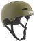 TSG Evolution Casque Bowl Skate/Roller/Trotinette/BMX/Dirt/Pumptrack/VTT/E-Bike Erwachsene Unisex, Olive, S/M (54-56cm)