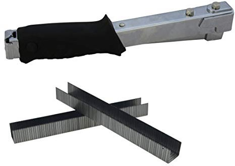 Alfa Hammertacker-Set mit einem Profi Schlag-Tacker und 10 000 Tackerklammern