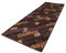 Pentone Creations Cappuccino Braun Küchenlaufer 67x180 cm-Bedruckt mit Küchentheme Print-Strapazierfähig, Stoff, 180 x 67 x 0,5 cm