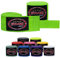 Farabi Sports Kinder Boxing Bandage 2,5 Meter lang boxbandagen - Box Bandages mit Paar für MMA, Muay Thai, Training, Kickboxen und Kampfsport (Green)