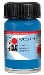 Marabu Porzellanfarben 15 ml - Enzian 057 - 2 Stück