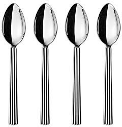 Georg Jensen Bernadotte Teaspoon Large Giftbox Ss 4 Pcs