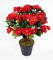 Seidenblumen Roß Azalee 34cm rot im Topf LA Kunstpflanzen Kunstblumen künstliche Blumen Pflanzen Azaleenbusch