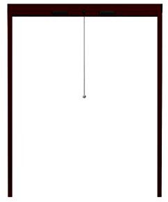 APANA Fliegengitter Rollo Fenster bis 160x160 cm – braun – ausziehbarer Insektenschutz – stabiles Insektenschutzrollo mit Alurahmen & Fiberglasgewebe – Fensterrollo gegen Mücken