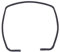 Ufixt Fits Rangemaster 110 Series Compatible Cooker_Oven Main Door Gasket Seal 3 Sided