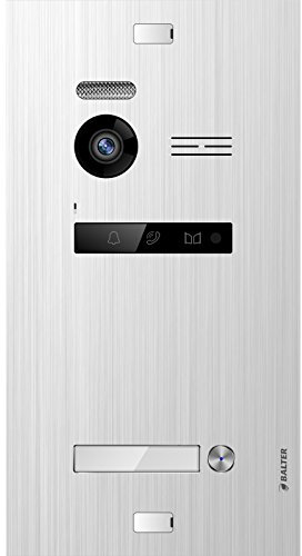 Balter Zusatz Türstation EVO Video Türsprechanlage, 2-Draht Bus, Türstation für, Familienhaus, Türklingel, 150° Weitwinkel-Kamera