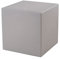 8 seasons design Shining Cube LED Würfel (33cm) grey, E27, Leuchtwürfel für außen und innen, Würfelleuchte als Deko, Tisch oder Hocker