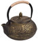 YUUGA Teiera in ghisa in ghisa, 900 ml in Stile Giapponese + teiera con infusore/Filtro Rimovibile