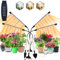 COKOLILA lampada per piante, 80 LED Lampada da Coltivazione spettro completo Lampade per Piante 3000k 5000k 660nm con timer, 10 livelli, 3 modalità per piante da interno
