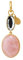 SENCE Copenhagen Essentials Charm Rose Quartz Matt Gold J800B
