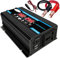 HXYIYG Convertisseur 12v 220v,Convertisseur Pur Sinus 4000W 220V / 110V AC de voiture chargeur Adaptateur d'inverseur Dual USB Transformateur modifié Black