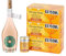 Rose Spritz Bundle: Castillo de Ibiza Pale Rose Wine, 75cl and Fever-Tree Refreshingly Light Ginger Ale, 150ml x24