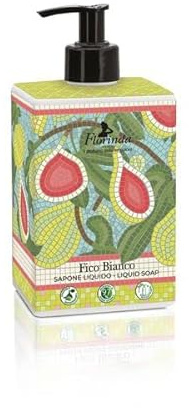 Florinda Mosaik Fico Bianco Flüssigseife im Pumpspender 500 ml