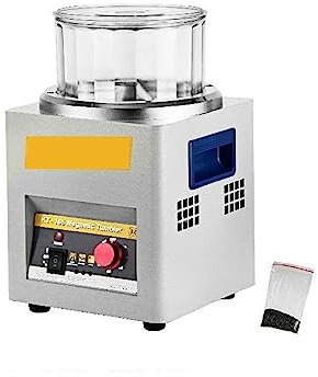 EYESLA KT-185 Magnetic Tumbler Jewelry Polisher Mini Metal Finisher Finishing Machine AC 110V/220V Gold Precision Parts Polisher