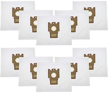 Dust Filter Bag Compatible With Hoover TYPE H60 H30 H52 ENIGMA TE7 TE70 TEN2400 ARIANNE TELIOS T2100 T2599 T2615 T2621 T2740 T2760 TS1823 (Color : 6PCS)