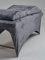 Untitled Wave Matratze (Curved Topper) mit Memory Foam, Liegenbezug, Set 190x70 cm für Kosmetikliege, Massageliege, für Wimpernverlängerungen, PMU - Grau