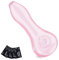 SUNNEKO Glass Pipe with 7-Holes,Pink