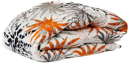 Zelesta Wonderbed Bettdecke 240x200 cm 4 Jahreszeiten - Bettwäsche winterdecke und Sommer-Bettdecke warm Duvet - Waschbare bettdecke ohne Bezug - Anti-Allergene Steppdecke (Jungle Vibe)