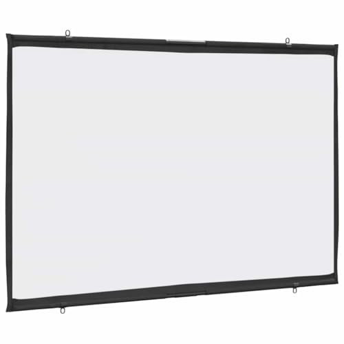 vidaXL Beamer Leinwand Wandhängend 72 Zoll 16:9, Projektionswand, Leinwand, Heimkino-Leinwand, Beamer Leinwand, Rolloleinwand