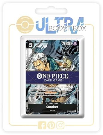Smoker ST06-004 Alternative Art - my-booster X One Piece 9 - Les Nouveaux Empereurs - Box of 10 One Piece French Cards