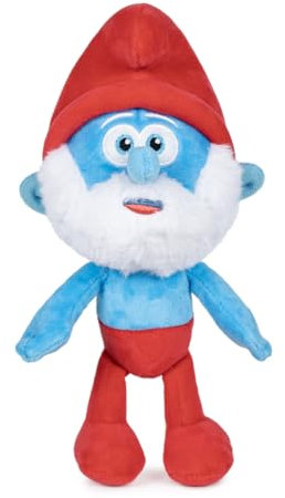 Les Schtroumpfs, PUF314 Plüschtier, 20 cm, super weich, Modell Große Schlumpf, für Kinder ab der Geburt