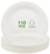 110 Assiettes en Carton Blanches 23 cm, Assiette Plate pour Anniversaire, Fête, Barbecue, Assiette Anniversaire Robuste et Élégante, Assiettes Blanches pour Événements et Enfants.