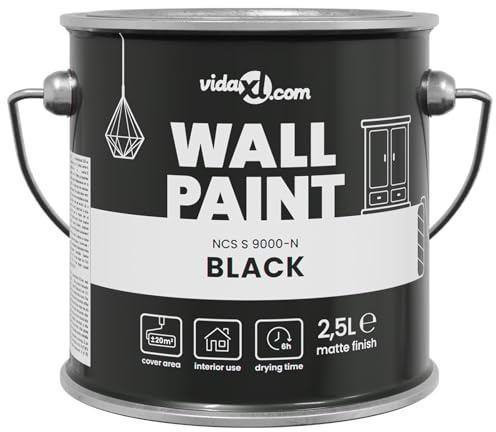 vidaXL Wandfarbe für Innenräume - DIY Deko für Wohnzimmer, Schlafzimmer, Büros und mehr