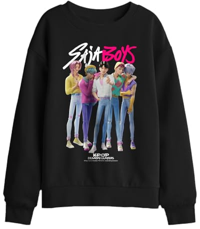 KPop Demon Hunters Unisex Kid's Saja Boy Band Sweatshirt