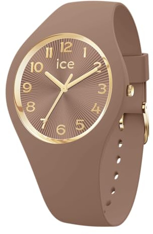 Ice-Watch - Ice Champagne - Montre pour Femme avec Bracelet en Silicone (Small 37)