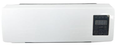 Milageto Chauffage Mural, température réglable, Faible Bruit, écran, Chauffage d'appoint électrique, Ventilateur de d'hiver pour Camping-Car,