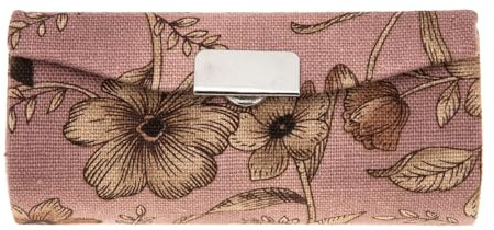 HONMEET Lippenstiftetui mit Spiegel aus Leder Rosa, Tragbare Kosmetikaufbewahrung für Lippenstift und Schmuck, Ideal für Reise und Alltag