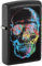 Zippo Feuerzeug X-Ray Skull, Black Matte