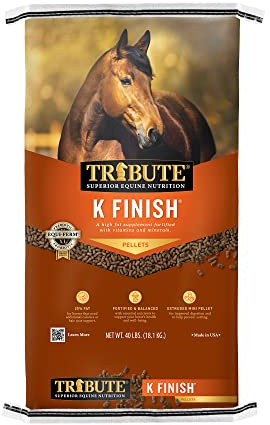 Kalmbach Feeds Tribute K Finish for Horse, 40 lb