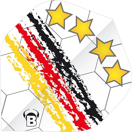 Bull's Motex Flights Nationalmannschaft, Standard 52226, 1 Set = 3 Stück