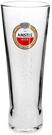 TUFF LUV Original Pint Glass/Chalice Glass/Glasses/Barware CE 20oz / 57cl (Amstel)