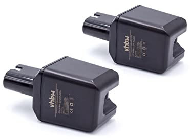 vhbw 2X Batterie Compatible avec Bosch série PBM 1º géneration Outil électrique (2100 mAh, NiMH, 12 V)
