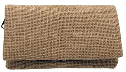 Plan B, Zigarettenetuis Tabak Rollen, Yolo Sack, 16 x 8,5 cm, 50 g,mit Eva-Gummi Tasche, Beige