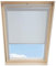 Dachfenster Verdunkelungsrollo kompatibel mit VELUX, Weiss, für C04