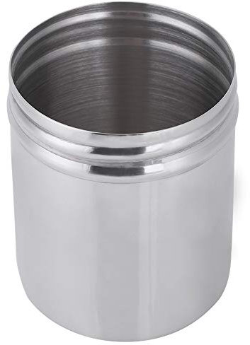 304 Edelstahl Kaffeeglas Coffee Canister Versiegelter Coffee Container Lebensmittelbehälter Rostfrei Kaffeedose Aufbewahrungsglas Tragbarer Tee Kaffeebohnen Behälter Lebensmittelgefäße (S)